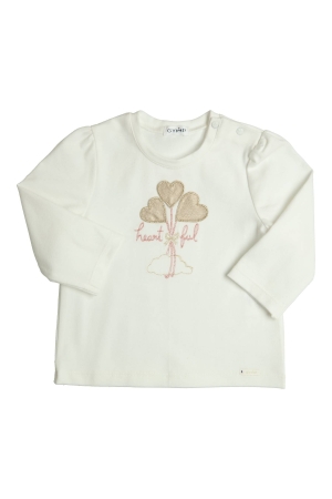 Gymp T-shirt lange mouw Aerodoux Off White