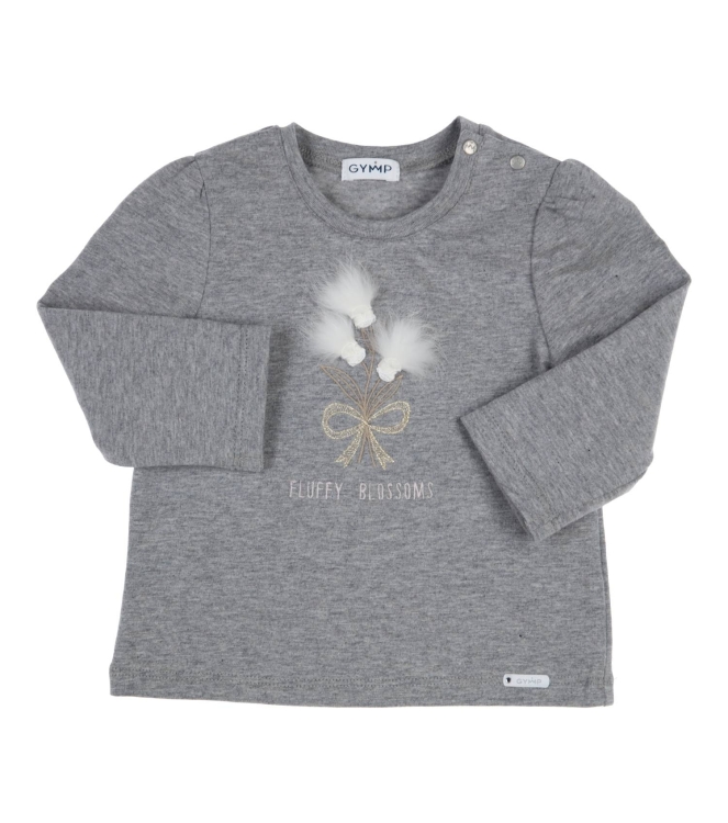 Gymp shirts Grey Melange 352-6605-10