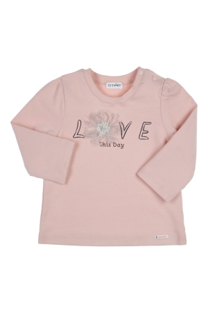 Gymp T-shirt lange mouw Aerodoux Old Rose