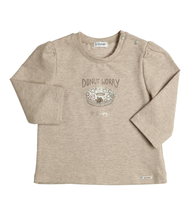Gymp shirts Beige 352-6678-10
