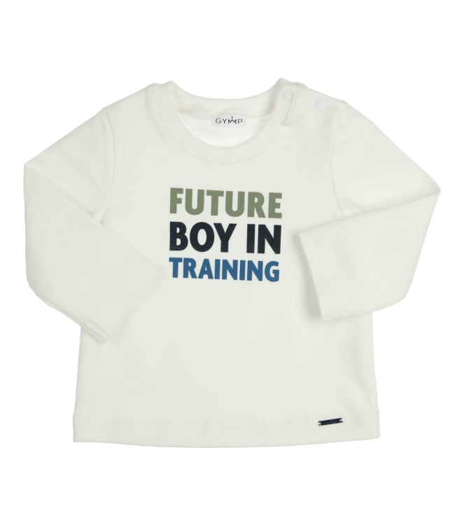Gymp shirts Off White - Green 352-6681-20