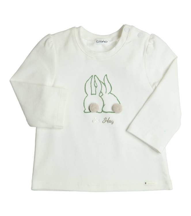 Gymp shirts Off White - Green 352-6695-10