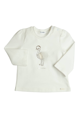 Gymp T-shirt lange mouw Aerodoux Off White