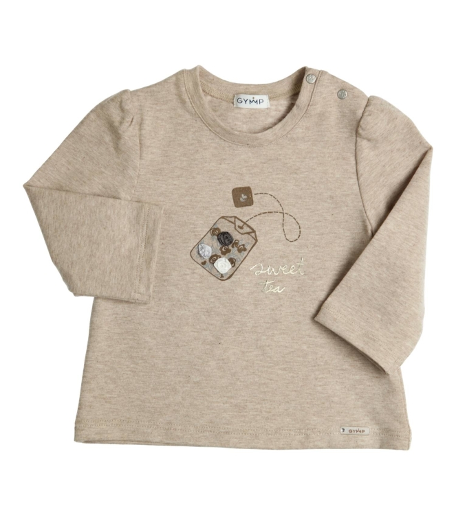 Gymp shirts Beige 352-6698-10