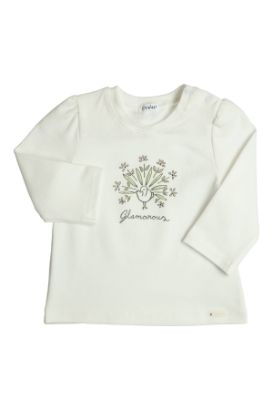 Gymp T-shirt lange mouw Aerodoux Off White