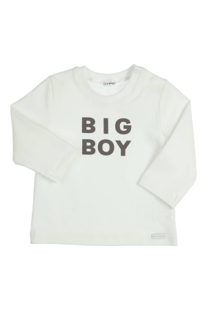 Gymp T-shirt lange mouw Aerodoux Off White