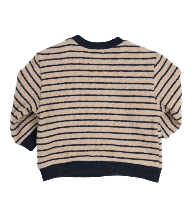 Gymp truien Beige - Navy 352-6733-20