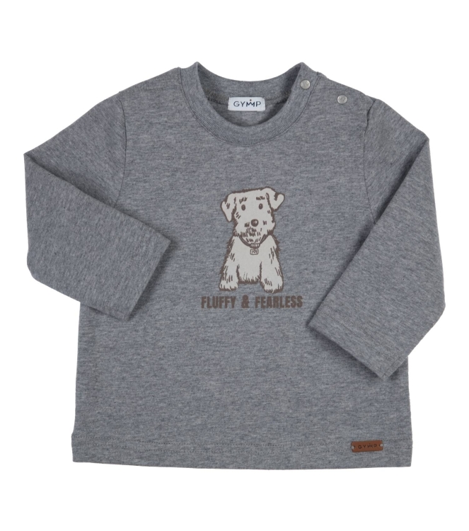 Gymp shirts Grey Melange 352-6738-20