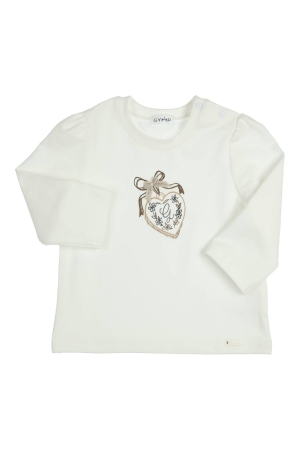 Gymp T-shirt lange mouw Aerodoux Off White