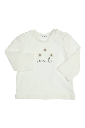 Gymp T-shirt lange mouw Aerodoux Off White