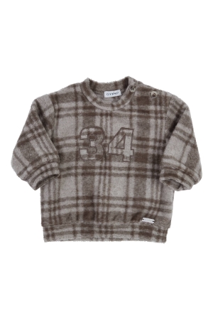 Gymp Sweater Kamiel Grey - Taupe