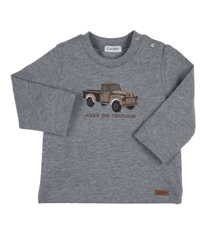 Gymp shirts Grey Melange 352-6802-20