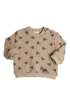 Gymp Sweater Isabella Beige - Brown