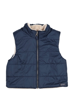 Gymp Gilet Sumi Navy - Beige