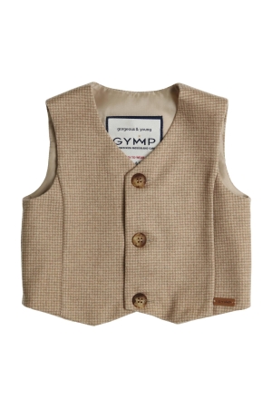 Gymp Gilet Conrad Camel - Beige