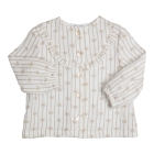 Gymp blouses Off White - Beige 360-6552-10