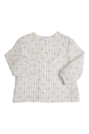 Gymp Blouse Onna Off White - Beige