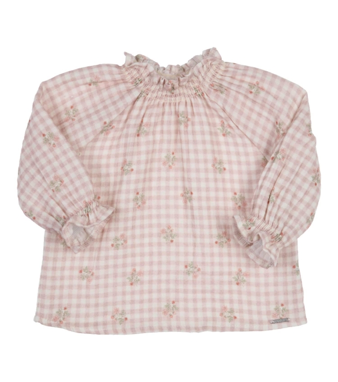 Gymp blouses Off White - Old Rose 360-6712-10