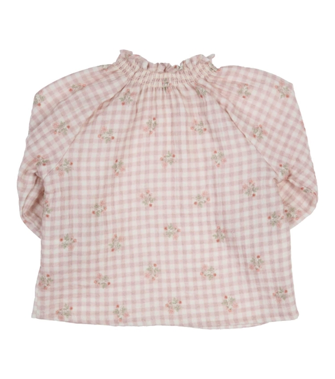 Gymp blouses Off White - Old Rose 360-6712-10