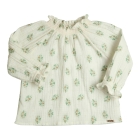 Gymp blouses Off White - Green 360-6713-10