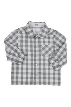 Gymp Overhemd Helmut Off White - Grey