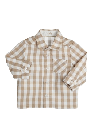Gymp Overhemd Helmut Off White - Beige