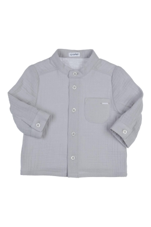 Gymp Overhemd Jinke Pale Grey