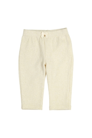 Gymp Lange broek Lucia Ecru - Gold