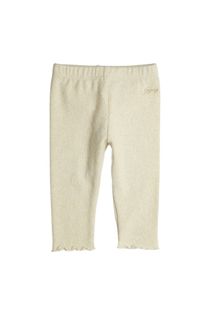 Gymp Legging Lucia Ecru - Gold