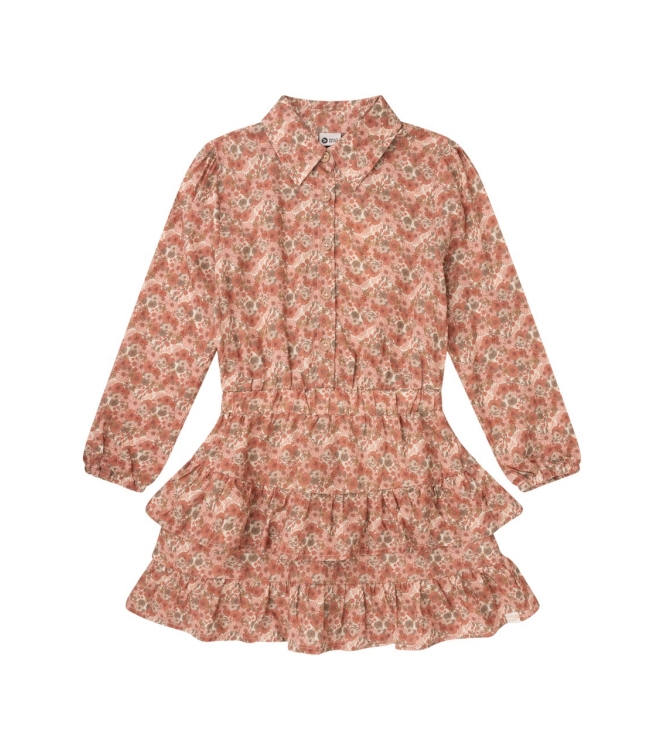 Daily7 jurken 2917 Beige Melange 930052/D7G-W24-6201