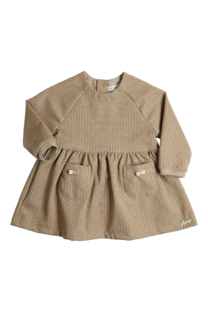 Gymp Jurk Laurien Beige - Gold