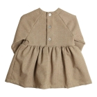 Gymp jurken Beige - Gold 470-6536-10