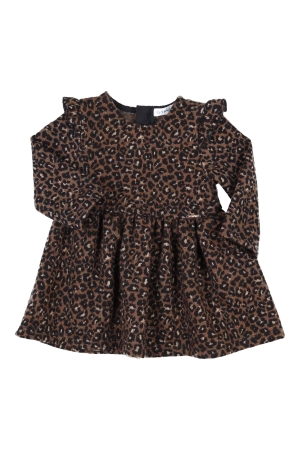 Gymp Jurk Isotta Camel - Black