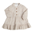 Gymp jurken Off White - Beige 470-6553-10