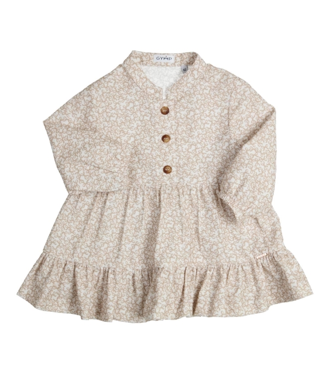 Gymp jurken Off White - Beige 470-6553-10