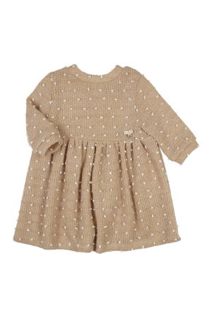 Gymp Jurk Nona Beige