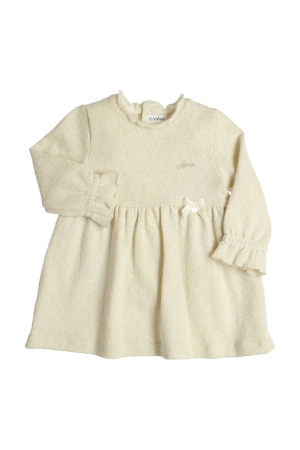 Gymp Jurk Lucia Ecru - Gold