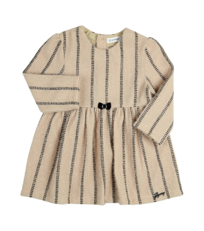 Gymp jurken Beige - Black 470-6656-10