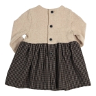 Gymp jurken Black - Beige 470-6659-10