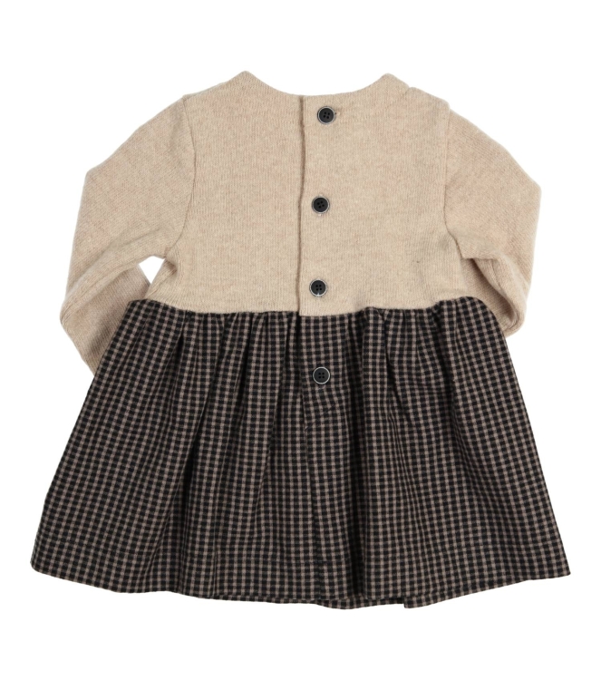 Gymp jurken Black - Beige 470-6659-10