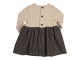 Gymp jurken Black - Beige 470-6659-10