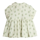 Gymp jurken Off White - Green 470-6711-10