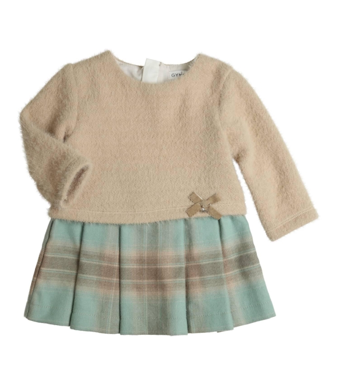 Gymp jurken Green - Beige 470-6818-10