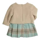 Gymp jurken Green - Beige 470-6818-10