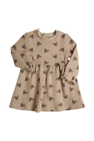 Gymp Jurk Isabella Beige - Brown