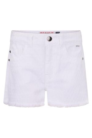 Retour Jeans Lucia Korte broek Optical White