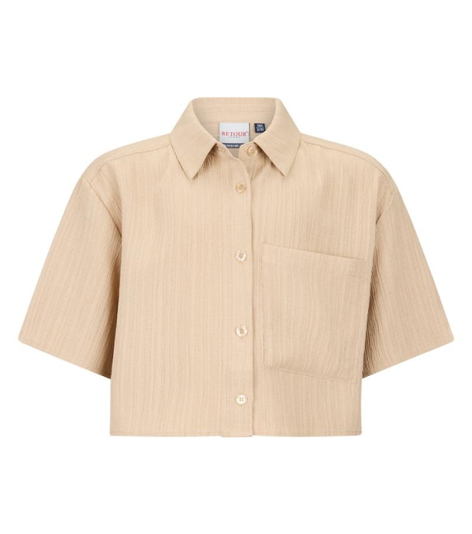 Retour Jeans blouses Latte RJG-061-502