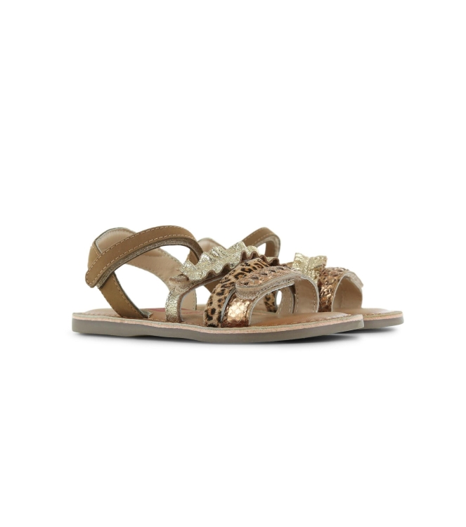 Shoesme sandalen Brown Gold KL260010-B