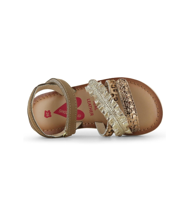 Shoesme sandalen Brown Gold KL260010-B