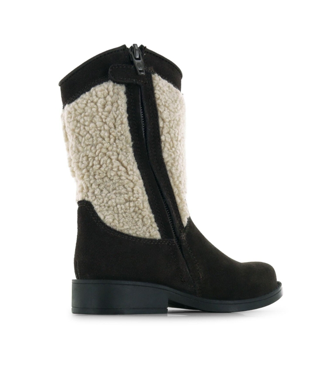Shoesme laarzen Dark Brown Teddy NW26W006